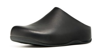 SHUV TM M LEATHER - BLACK