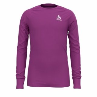 BL TOP CREW NECK L/S ACTIVE WARM ECO KID - HYACINTH VIOLET stop fw20
